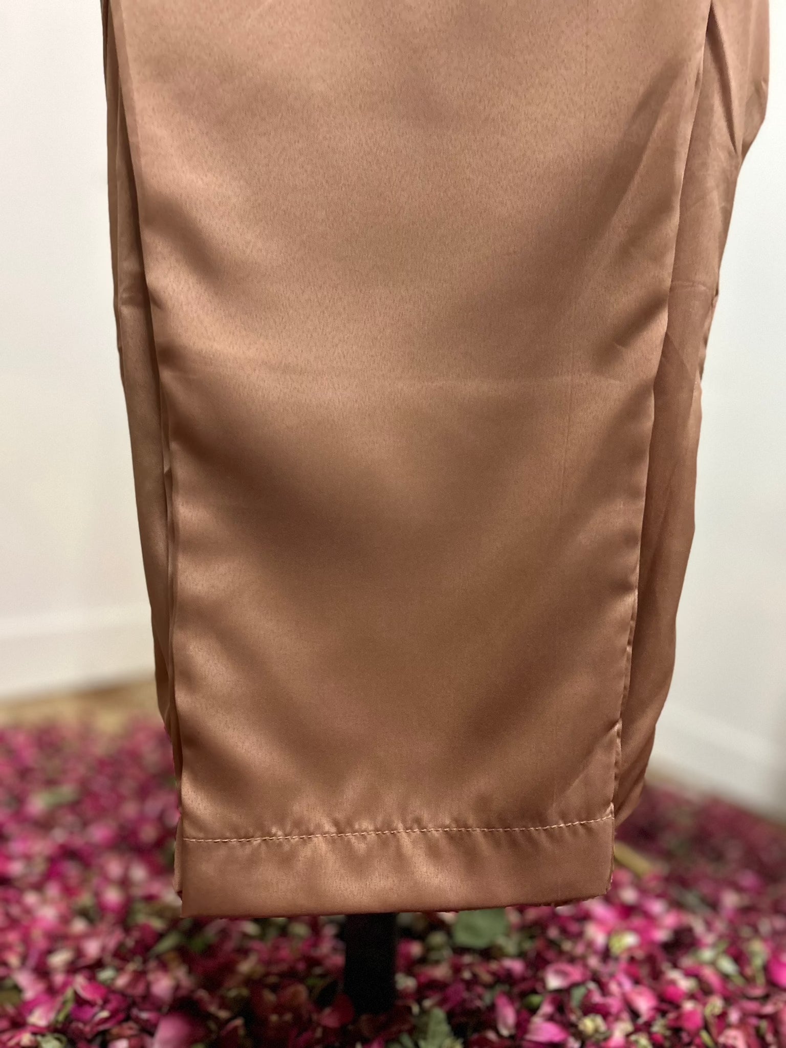 Malai Straight Trouser Peach | Zarveil